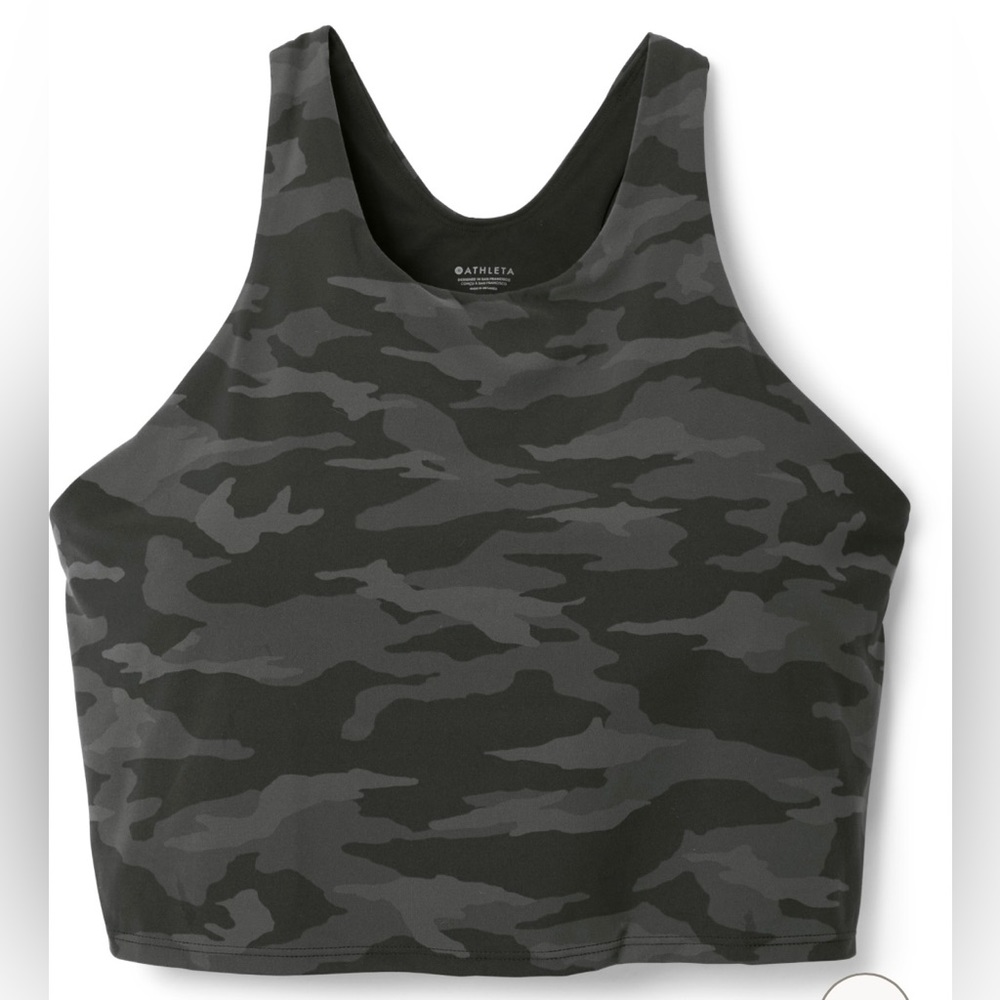 Athleta Camo Sports Bra Top XS